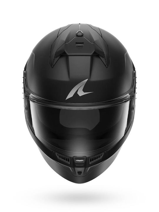 Shark Cup Blank Черен Мат Каска за Мотор Full Face ECE 22.06 с Pinlock