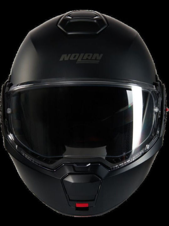 Nolan N120-1 Classico 302 Black Mat Κράνος Μηχανής Flip-Up ECE 22.06 με Sunvisor