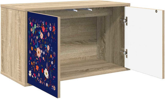 Телевизионно Мебели Mainz Sonoma Ш69xД33xВ40cm