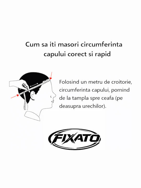 FIXATO Мотоциклетна каска Full Face ECE 22.06