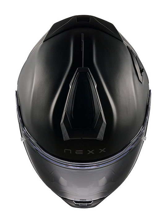 Nexx X.TR Plain Black MT Motorcycle Helmet Full Face ECE 22.06 with Pinlock and Sunvisor