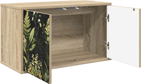 TV-Ständer Rhenen Eiche M69xT33xH40cm