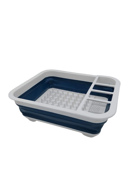 Uncle George Sink Strainer Plastic Blue 36x31x12cm