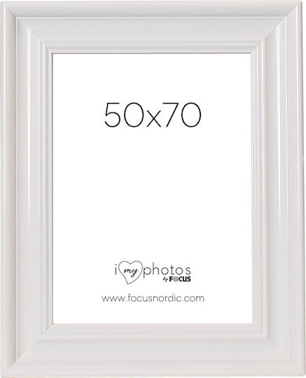 Focus Focus Charleston Frame White 50x70 Focus Focus Charleston Frame White 50x70