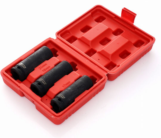 Tagred Căpăcei Pneumatic - Pneumatic cu Patrat de Prindere 1/2", 1/4", 1", 3/8", 3/4" Set 8buc