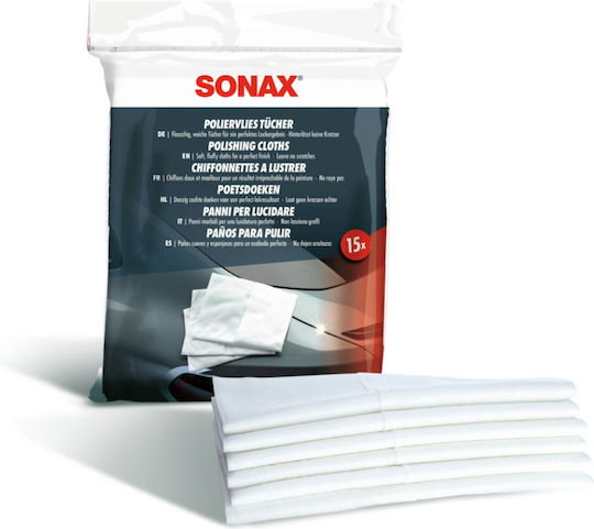 Sonax Car Polishing Cloth 15 Pieces