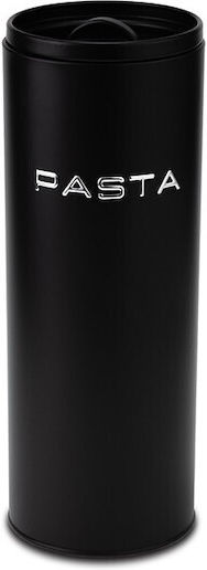 Nava Pasta Jar with Airtight Lid Metallic Black 11cm