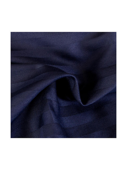 Darymex Dekorativer Kissenbezug aus 100% Baumwolle Blau 40x40cm.