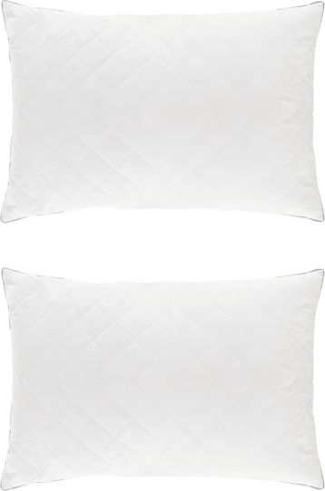 vidaXL Sofa Cushion Made of 100% Cotton White 70x60cm