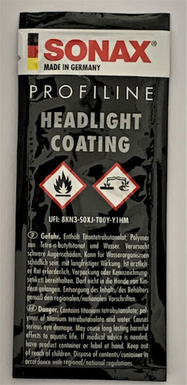 Sonax Profiline Cc Headlight Κεραμική Επίστρωση Φαναριών 5ml