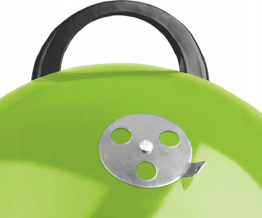 Fieldmann Portable Charcoal Grill Kettle with Lid 34cmx34cm