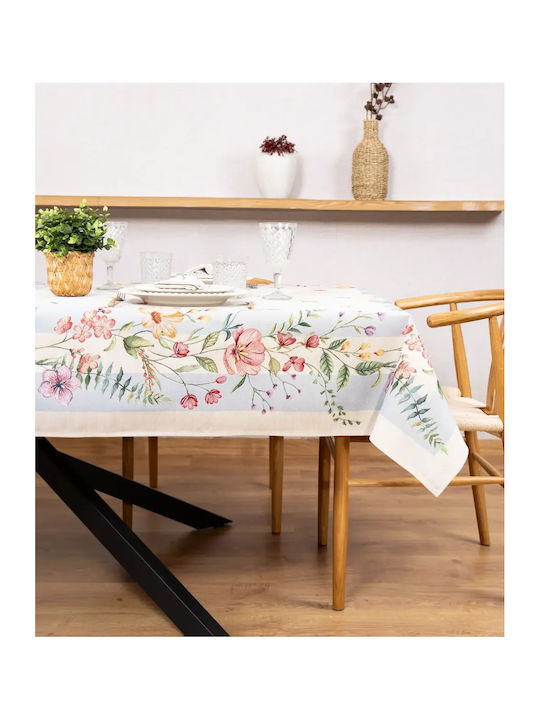 Liolios Home Runner Florise Albastru 45x140 cm