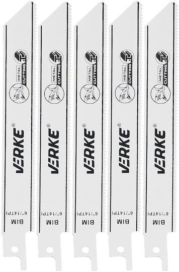 Set 12 Bucăți Lame De Ferăstrău Sabre 152mm Verke V86613