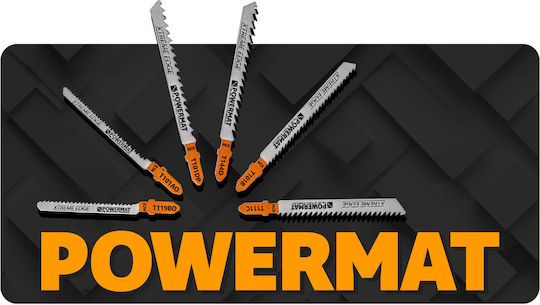 Set Lame Fierăstrău Pendular Powermat 10 Bucăți Pm1372