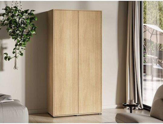 Morsero 103 Δίφυλλη Ντουλάπα με Καθρέπτη 92x52x190cm Morsero 103 Δίφυλλη Ντουλάπα με Καθρέπτη 92x52x190cm
