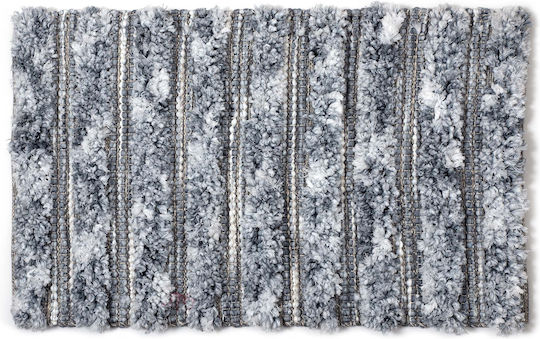 Silk Fashion Bath Mat Light Gray 70x140cm