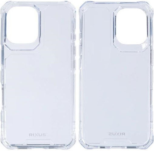 Rixus Back Cover Transparent (iPhone 16)