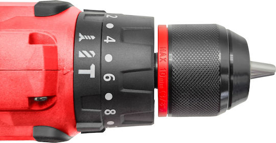 Extol Δραπανοκατσάβιδο Μπαταρίας Brushless 20V 2x2Ah
