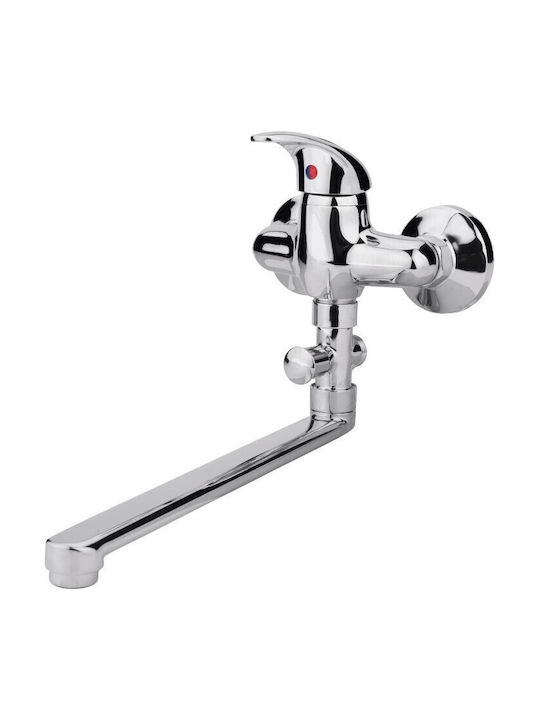 Extol Kombinierter Wasserhahn 30 Cm Langer Auslauf Duschventil