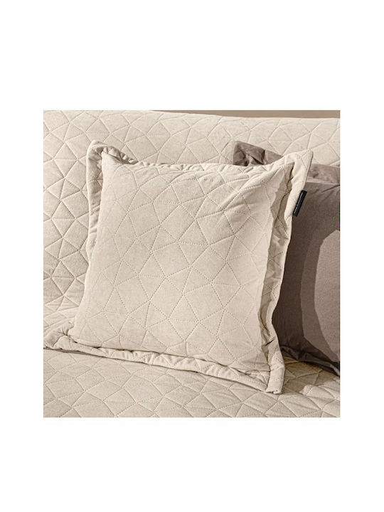 Guy Laroche Avalon Viersitzer-Sofa Überwurf Samtig 170x350cm Ecru