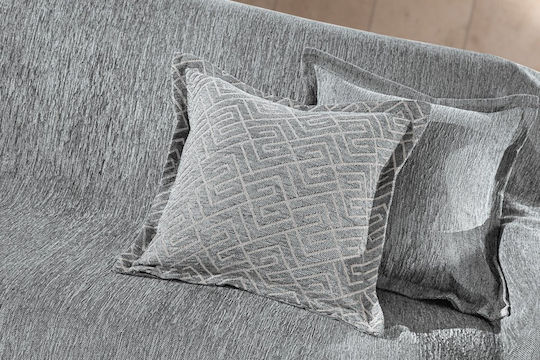 Guy Laroche Perth Armchair Throw Chenille 180x150cm Anthracite