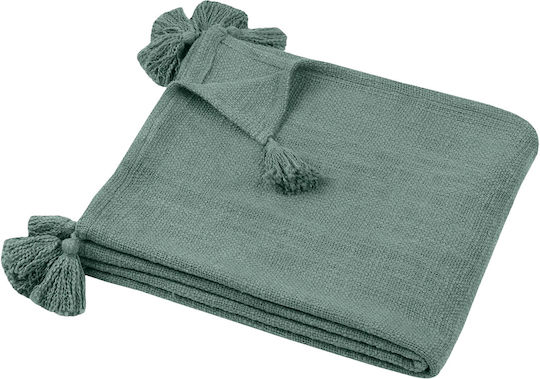 S-F Sanchez Armchair Throw P125xL150cm Sage S-F Sanchez Armchair Throw P125xL150cm Sage