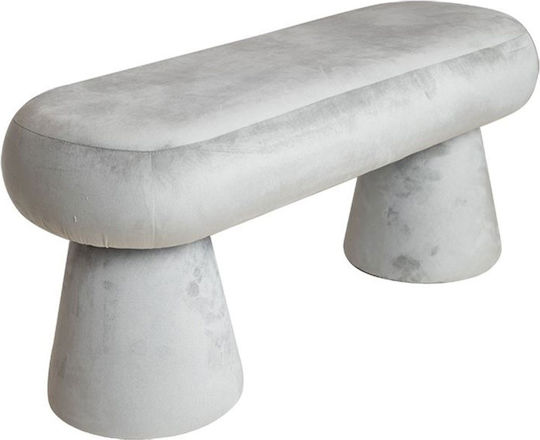 Bench Stool Gray 98x37x40cm