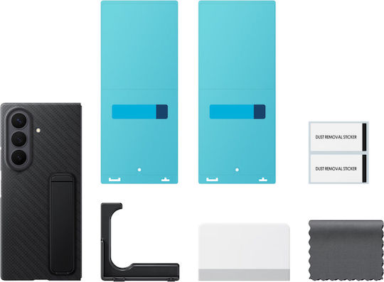 Samsung Carbon Standing Back Cover Plastic Black (Galaxy Z Fold8)