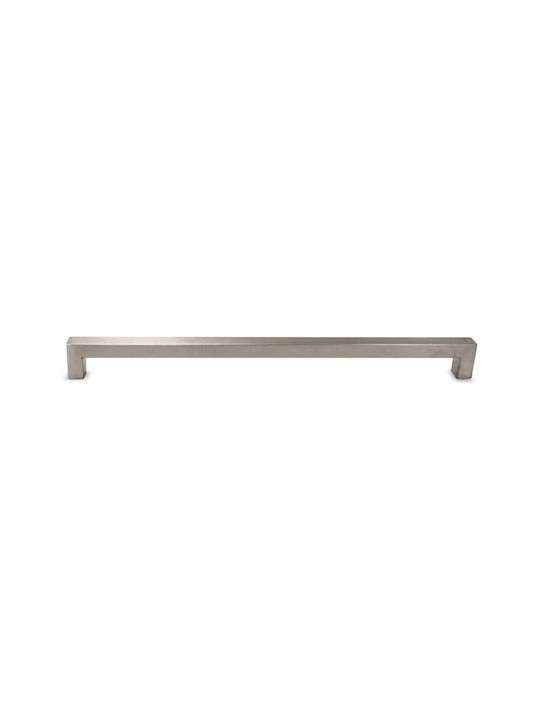 Import Hellas Handle Furniture made of Metallic in Silver Color 204mm (Center Distance 192mm) 4242 1pcs