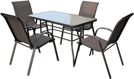 Set Dining 5 Piese Maro