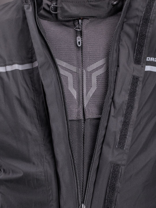 Nordcode Top Speed Air WP Oversize Men's Riding Jacket 4 Seasons Waterproof Black / Dark Grey