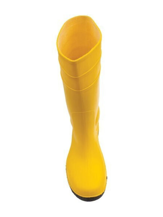 Dunlop Work Wellies Yellow