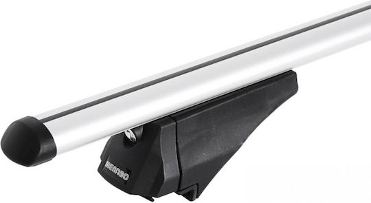 Menabo Autodachträger Aluminium Tiger 1185 cm Silber Farbe BMW Serie 3 F31 Touring 5 Türen 2012>2015/2015>2018 Flush oder Raised Dachreling-2 Stück 8490/μβ Mp.8490/mb-10