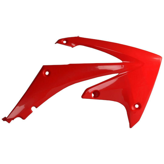 Polisport Motorcycle Radiator Protector Honda CRF 450 Red