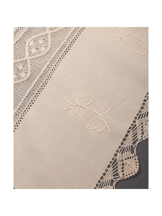 Silk Fashion Vorhang mit Tunnel NT1-2 Ecru 140x260cm