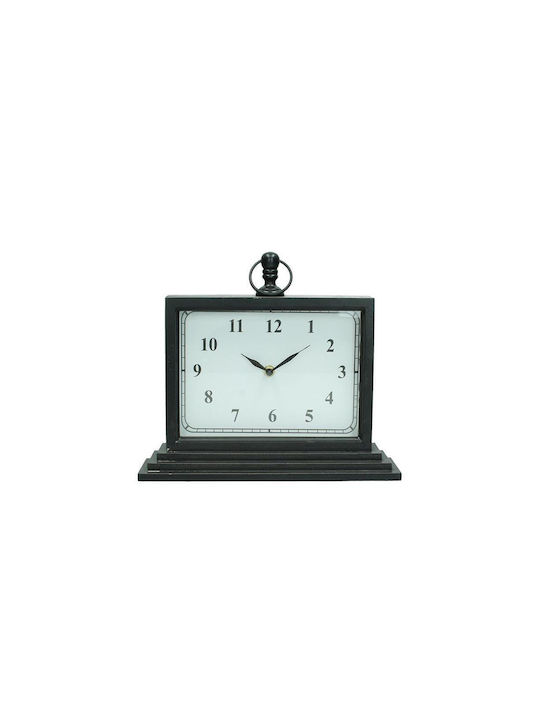 Zaros Table Clock Black LEV-2328