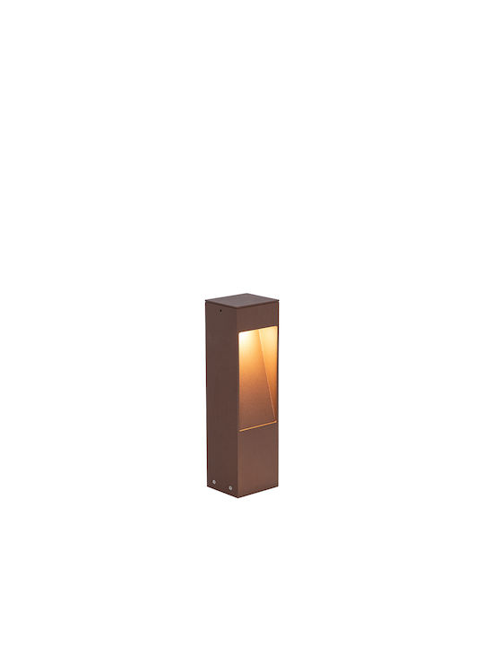 Viokef Lampa Post Mic LED Pentru Exterior 7W Cu Alb Cald IP65 Gri