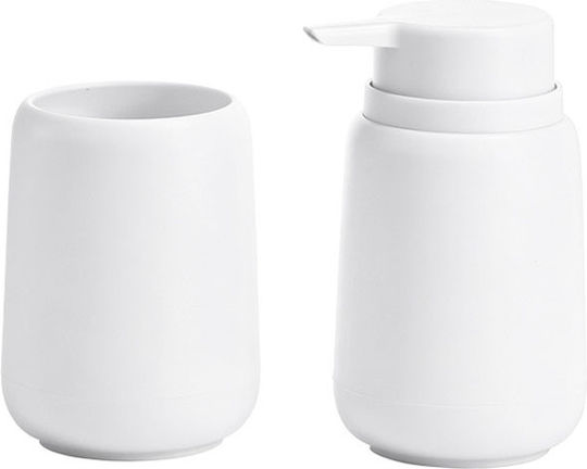 Sidirela Lucy Dispenser Ceramic White