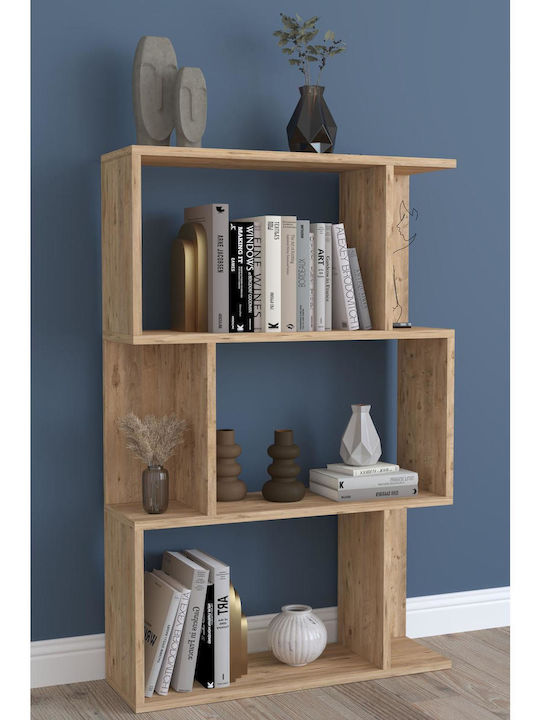 Imamu Bookcase Brown 53.5x22x108.8cm