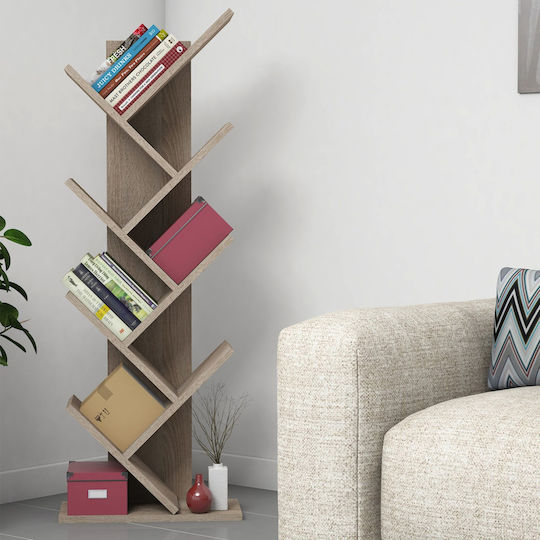 Bookcase Liana Beige 46x22x128.5cm HM9028.11 Bookcase Liana Beige 46x22x128.5cm HM9028.11