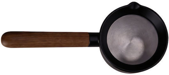 Primo Elektrische griechische Kaffeekanne 800W mit Gewicht 250ml Schwarz/Wooden