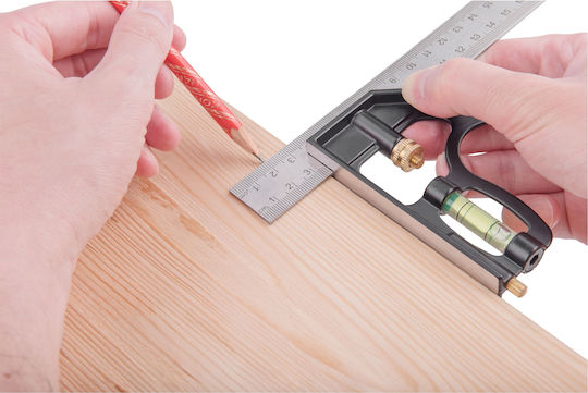 Echer Multifuncțional Extol Premium 8825105 300mm Metalic