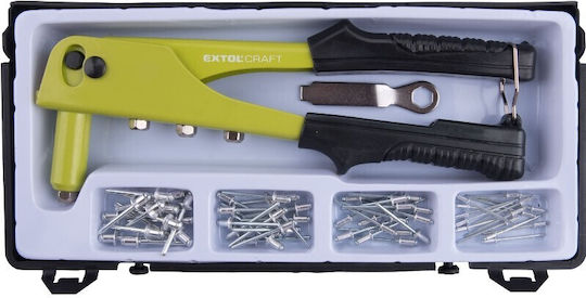 Rivet Pliers Set 60 Rivets Extol 2.4-3.2-4.0-4.8mm