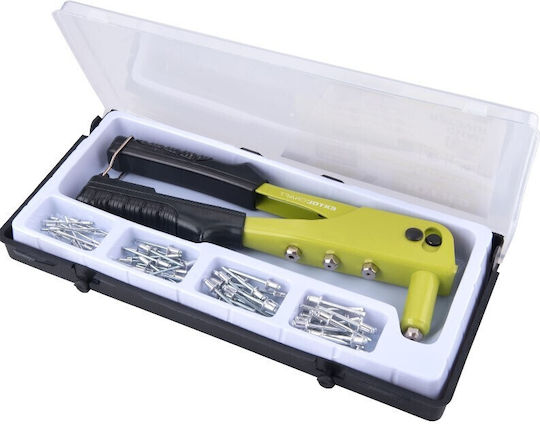 Rivet Pliers Set 60 Rivets Extol 2.4-3.2-4.0-4.8mm