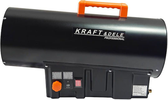 Kraft&dele Kd11706 Încălzitor pe Gaz 40kw Termostat Tambur Prelungitor 20m 3x2.5mm