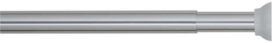 Sealskin Telescopic Straight Shower Curtain Rod Aluminium Chrome Ø20mm 155-255cm