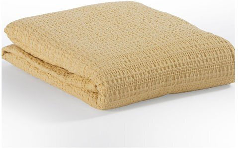 Nef-Nef Homeware Cool Κουβέρτα Πικέ Υπέρδιπλη 220x240εκ. Honey