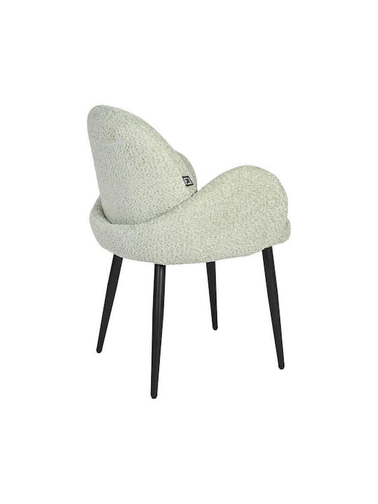 Dining Room Metallic Chair Mint 48x48x82cm