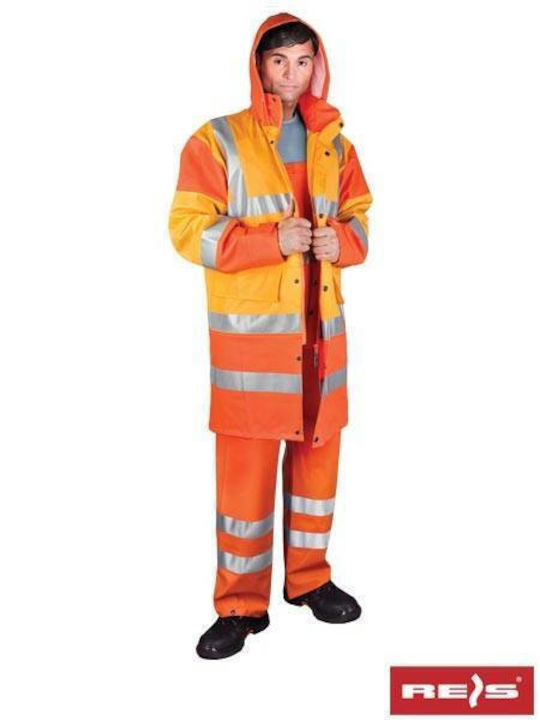 Costum De Protecție Impermeabil Reflectorizant Ppdpu-str