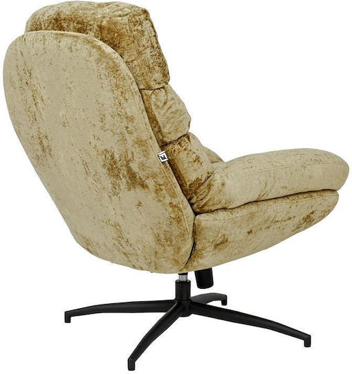 Scaun de Relaxare cu Puf Muștar 93x78x99cm